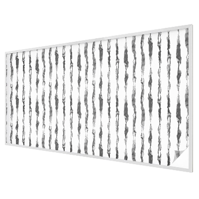 Film occultant fenêtre effet vitrail Lignes abstraites