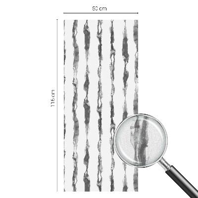 Film occultant fenêtre effet vitrail Lignes abstraites