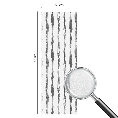 Film occultant fenêtre effet vitrail Lignes abstraites