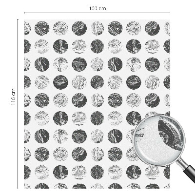Autocollant pour vitrage Élégance du marbre