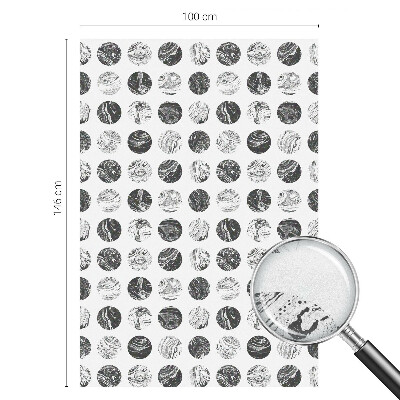 Autocollant pour vitrage Élégance du marbre