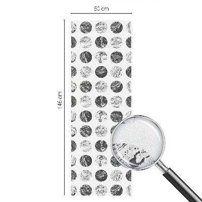 Autocollant pour vitrage Élégance du marbre