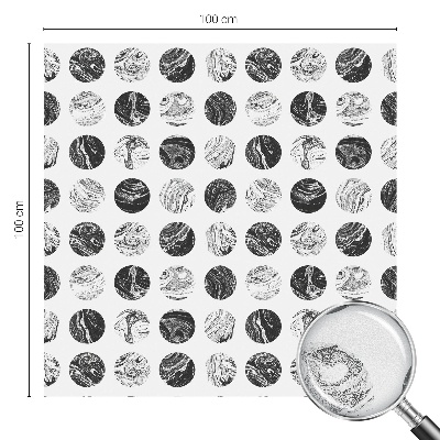 Autocollant pour vitrage Élégance du marbre