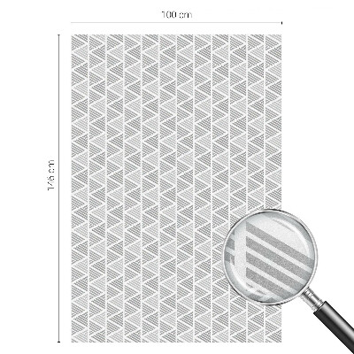 Film fenêtre décoratif occultant vitrail Motif en losange