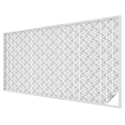 Film fenêtre décoratif occultant vitrail Motif en losange