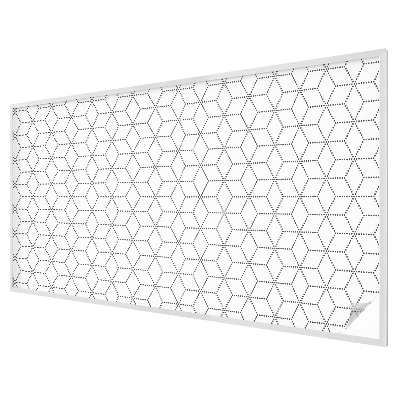 Film occultant fenêtre effet vitrail Losanges pointillés