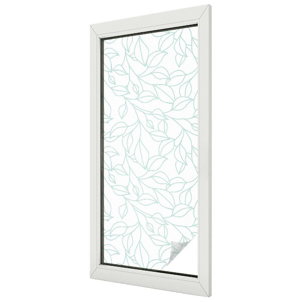 Film occultant pour fenêtre Feuilles délicates