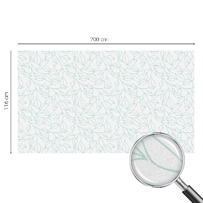 Film occultant pour fenêtre Feuilles délicates