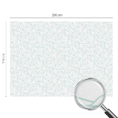 Film occultant pour fenêtre Feuilles délicates