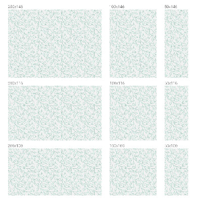 Film occultant pour fenêtre Feuilles délicates