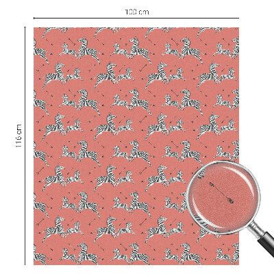 Film occultant pour fenêtre Motif zèbre