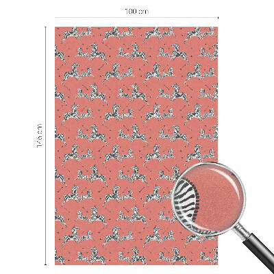 Film occultant pour fenêtre Motif zèbre