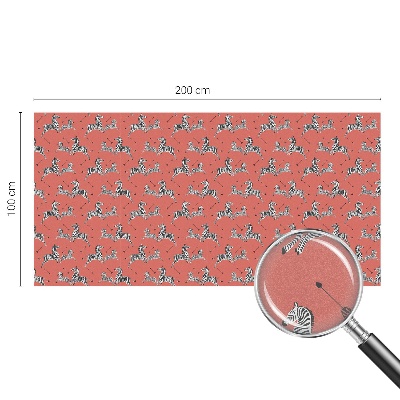 Film occultant pour fenêtre Motif zèbre