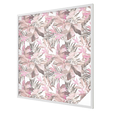Autocollant pour vitrage fleurs pastel