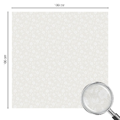 Autocollant pour vitrage Motif floral
