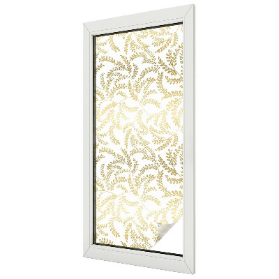 Vitrail autocollant pour fenêtre Modèle de plante