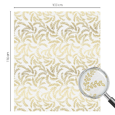 Vitrail autocollant pour fenêtre Modèle de plante