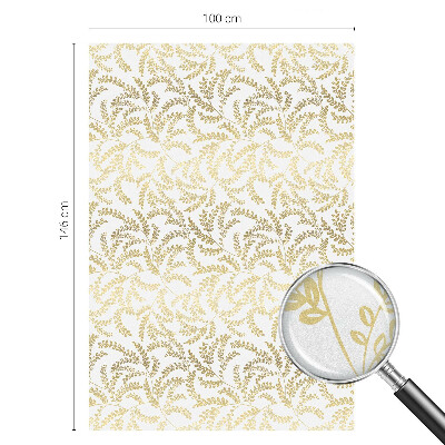 Vitrail autocollant pour fenêtre Modèle de plante