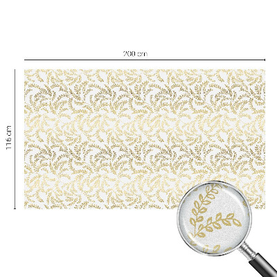 Vitrail autocollant pour fenêtre Modèle de plante