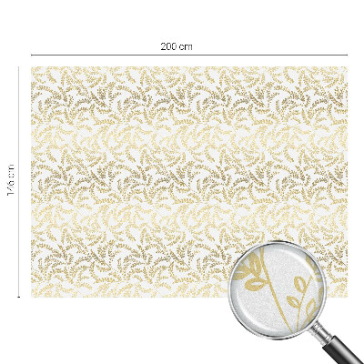 Vitrail autocollant pour fenêtre Modèle de plante