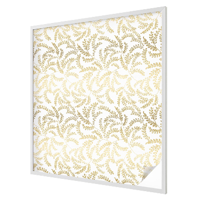 Vitrail autocollant pour fenêtre Modèle de plante