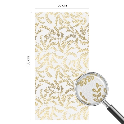 Vitrail autocollant pour fenêtre Modèle de plante