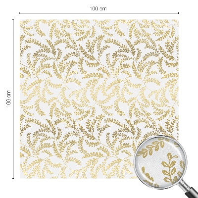 Vitrail autocollant pour fenêtre Modèle de plante