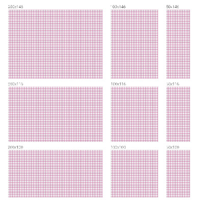 Autocollant pour vitrage Motifs pastel