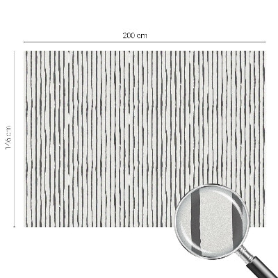 Film occultant fenêtre effet vitrail rayures verticales