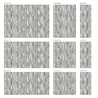 Film occultant fenêtre effet vitrail rayures verticales