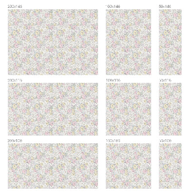 Vitrail autocollant pour fenêtre Motif floral