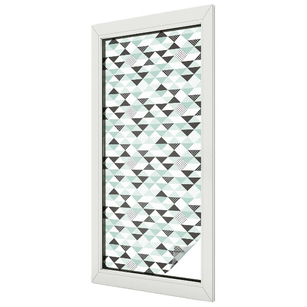 Film occultant pour fenêtre Motifs triangulaires