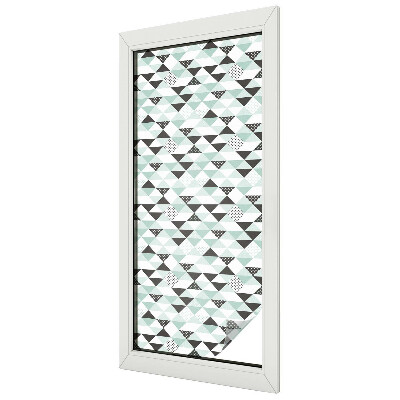 Film occultant pour fenêtre Motifs triangulaires
