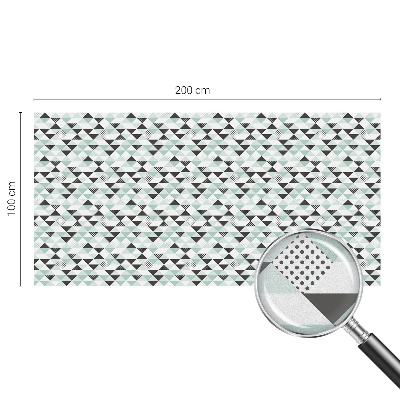 Film occultant pour fenêtre Motifs triangulaires