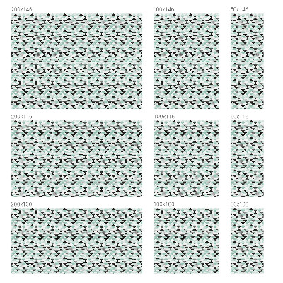 Film occultant pour fenêtre Motifs triangulaires