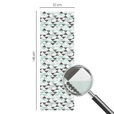Film occultant pour fenêtre Motifs triangulaires