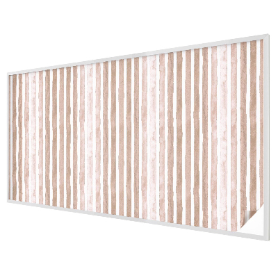 Film occultant fenêtre effet vitrail ceintures marron