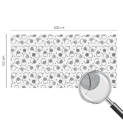 Vitrail autocollant pour fenêtre Roues grises