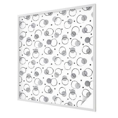 Vitrail autocollant pour fenêtre Roues grises