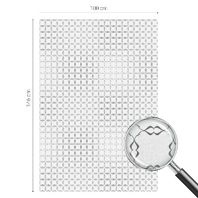 Film occultant pour fenêtre Lignes géométriques