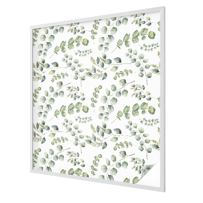 Autocollant pour vitrage feuilles botaniques