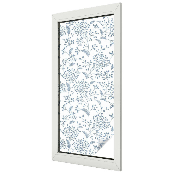 Film occultant pour fenêtre Motif végétal