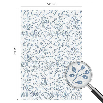 Film occultant pour fenêtre Motif végétal