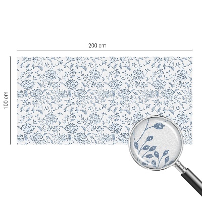 Film occultant pour fenêtre Motif végétal