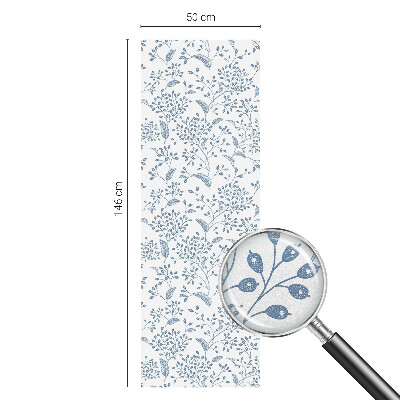 Film occultant pour fenêtre Motif végétal