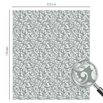 Film fenêtre décoratif occultant vitrail Élégance feuillue