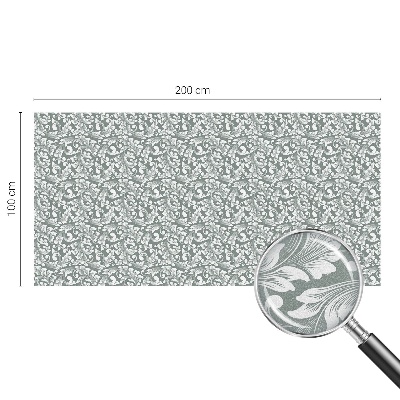 Film fenêtre décoratif occultant vitrail Élégance feuillue