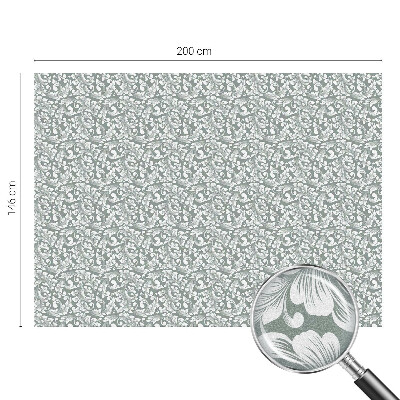 Film fenêtre décoratif occultant vitrail Élégance feuillue