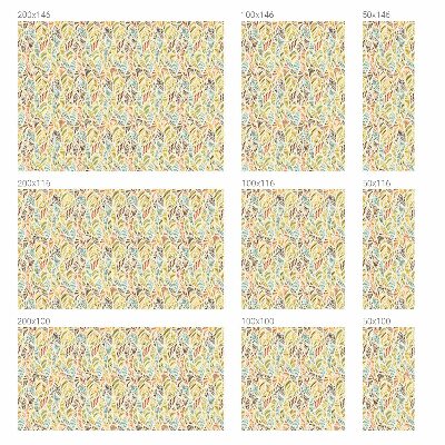 Vitrail autocollant pour fenêtre Plumes arc-en-ciel