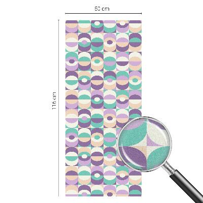 Autocollant pour vitrage Motifs colorés